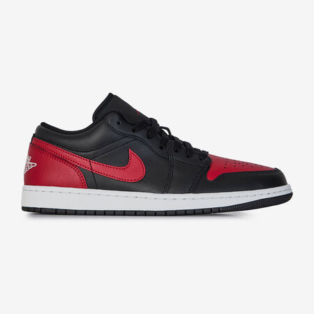 JORDAN air jordan 1 AIR JORDAN 1 LOW ZWART/ROOD HEREN