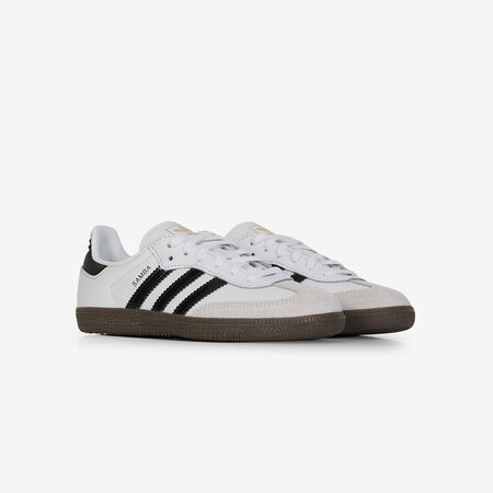 ADIDAS ORIGINALS samba SAMBA OG PATENT BLANC/NOIR CADET