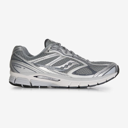 SAUCONY GUIDE 7 GRIS/ARGENT HOMME