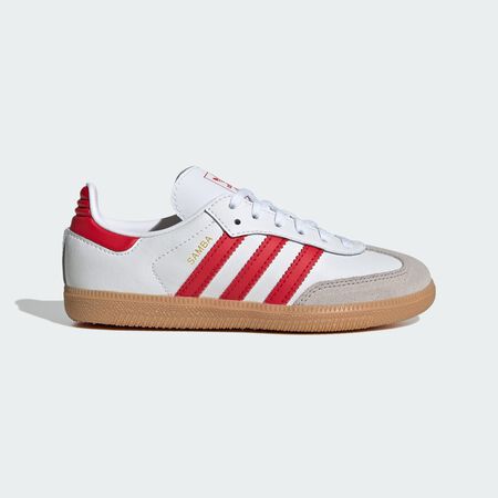 ADIDAS ORIGINALS samba SAMBA OG BLANC/ROUGE CADET