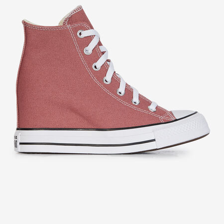 CONVERSE chuck taylor all star CHUCK TAYLOR ALL STAR WEDGE ROSE FEMME