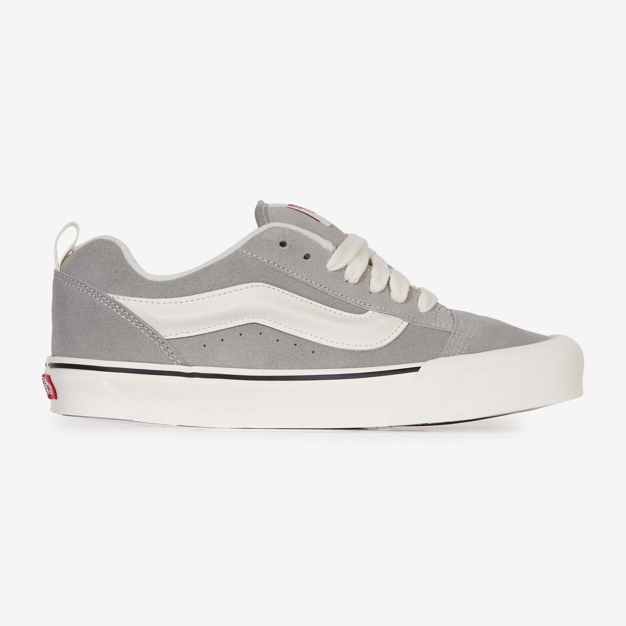 VANS KNU SKOOL GRIS BEIGE SNEAKERS HOMME Courir.be