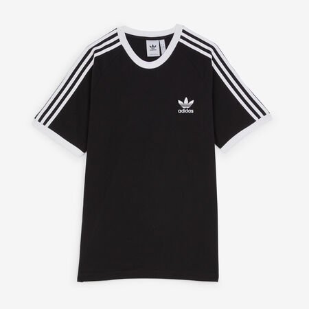 ADIDAS ORIGINALS TEE SHIRT 3 STRIPES NOIR/BLANC HOMME