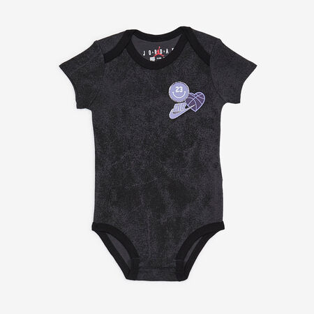 JORDAN 3 PC SET BLING NOIR/VIOLET BABY