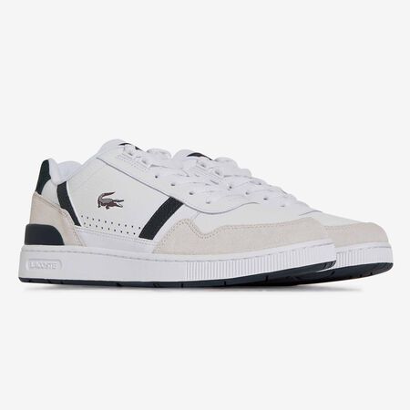 LACOSTE t-clip T-CLIP BLANC/VERT HOMME