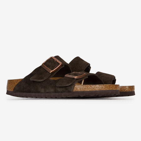 BIRKENSTOCK arizona ARIZONA SUEDE MOCCA BRUIN DAMES