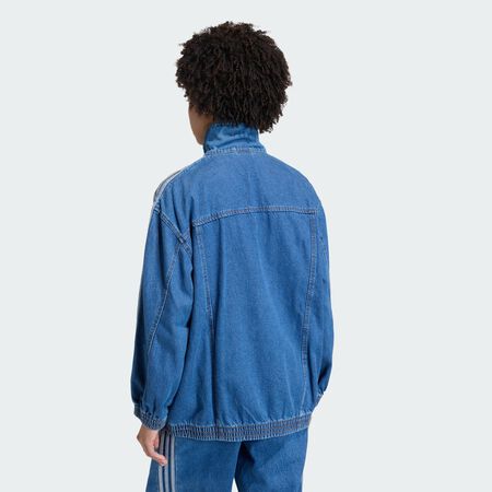 ADIDAS ORIGINALS JACKET FZ FIREBIRD DENIM BLEU DAMES