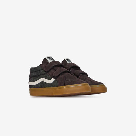 VANS SK8-MID V DENIM GRIS/BLANC BÉBÉ