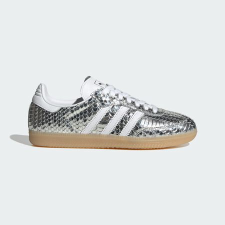 ADIDAS ORIGINALS samba SAMBA OG REPTILE ARGENT/BLANC DAMES