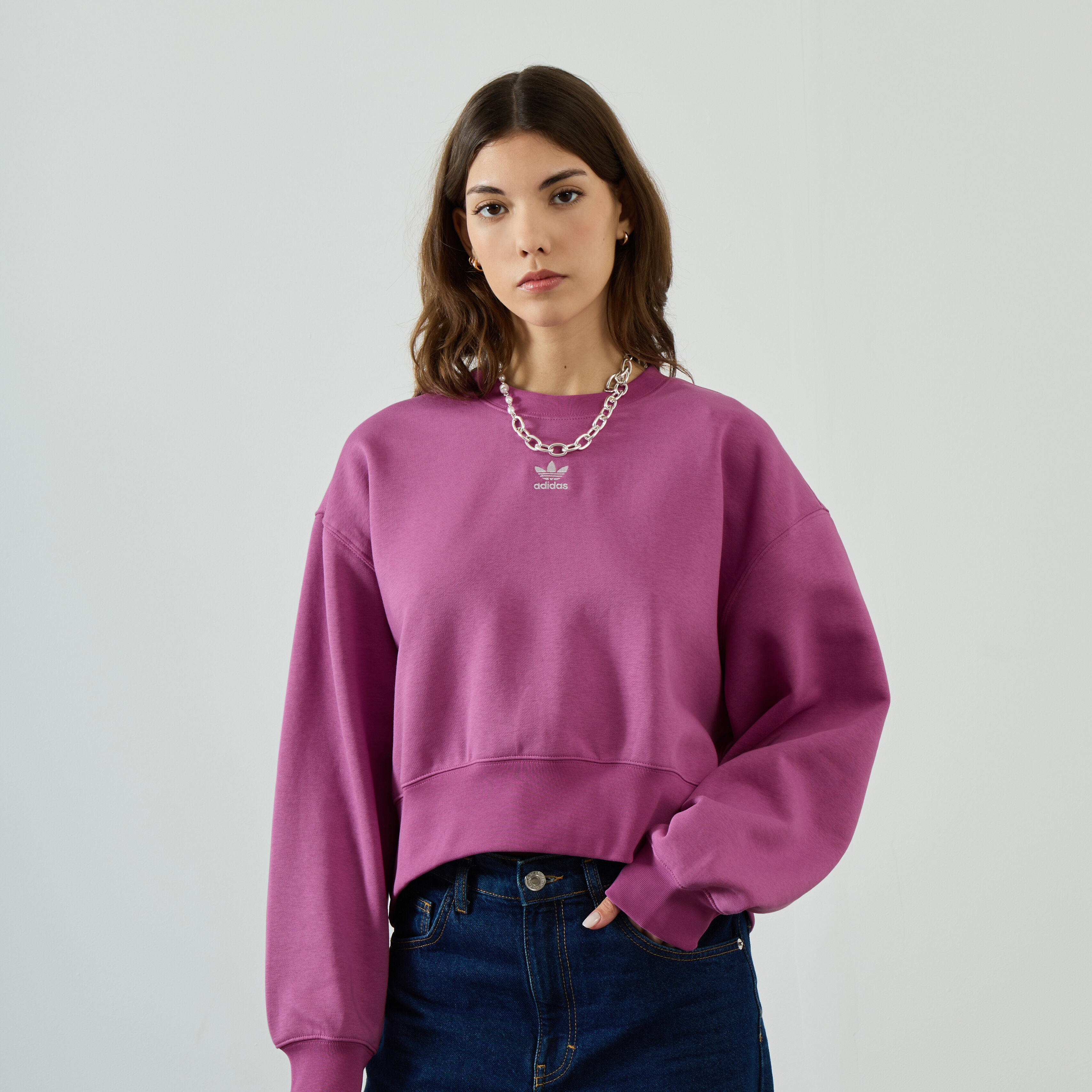 Pull adidas violet outlet femme