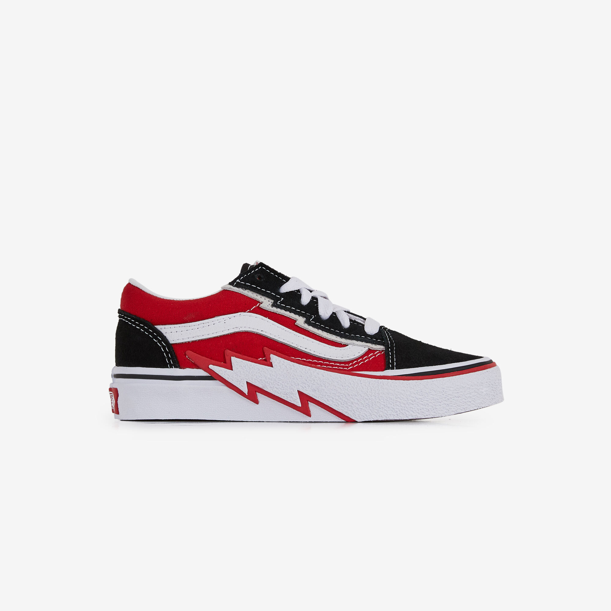 Vans old skool rouge et deals noir