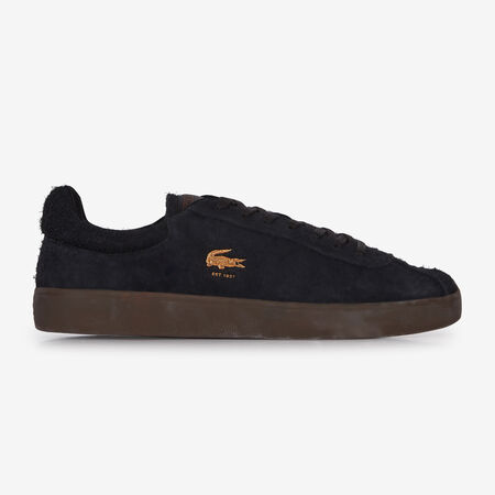 LACOSTE BASESHOT ZWART/GOM HEREN