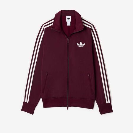 ADIDAS ORIGINALS JACKET FZ FIREBIRD LOOSE BORDEAUX/BLANC FEMME