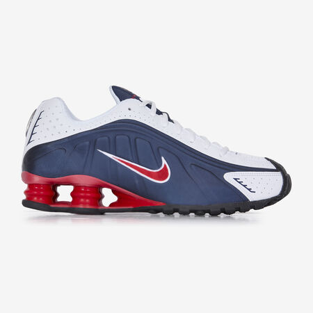 NIKE shox SHOX R4 BLANC/MARINE HEREN