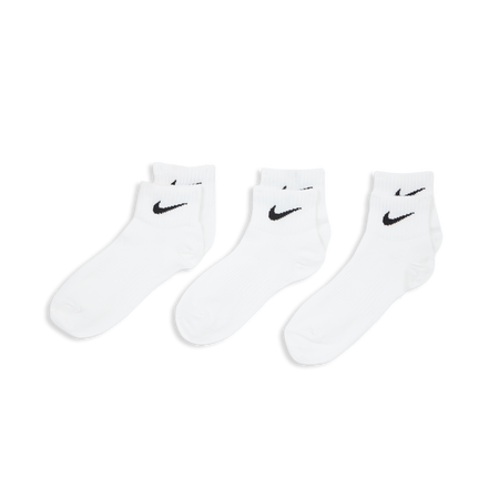 NIKE CHAUSSETTES X3 QUARTER BLANC MIXTE