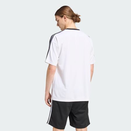 ADIDAS ORIGINALS JERSEY TREFOIL BLANC HOMME