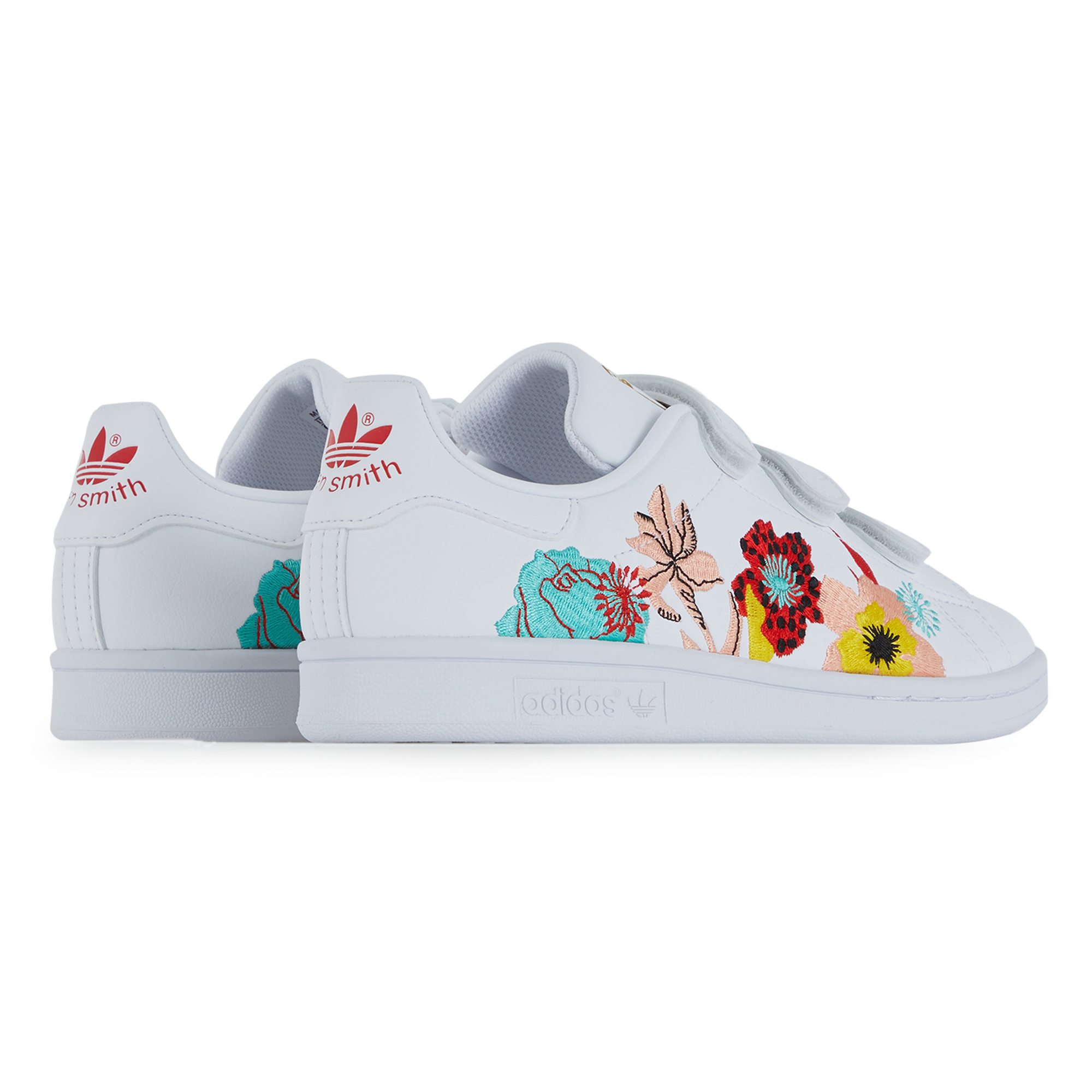 stan smith fleurs brodees