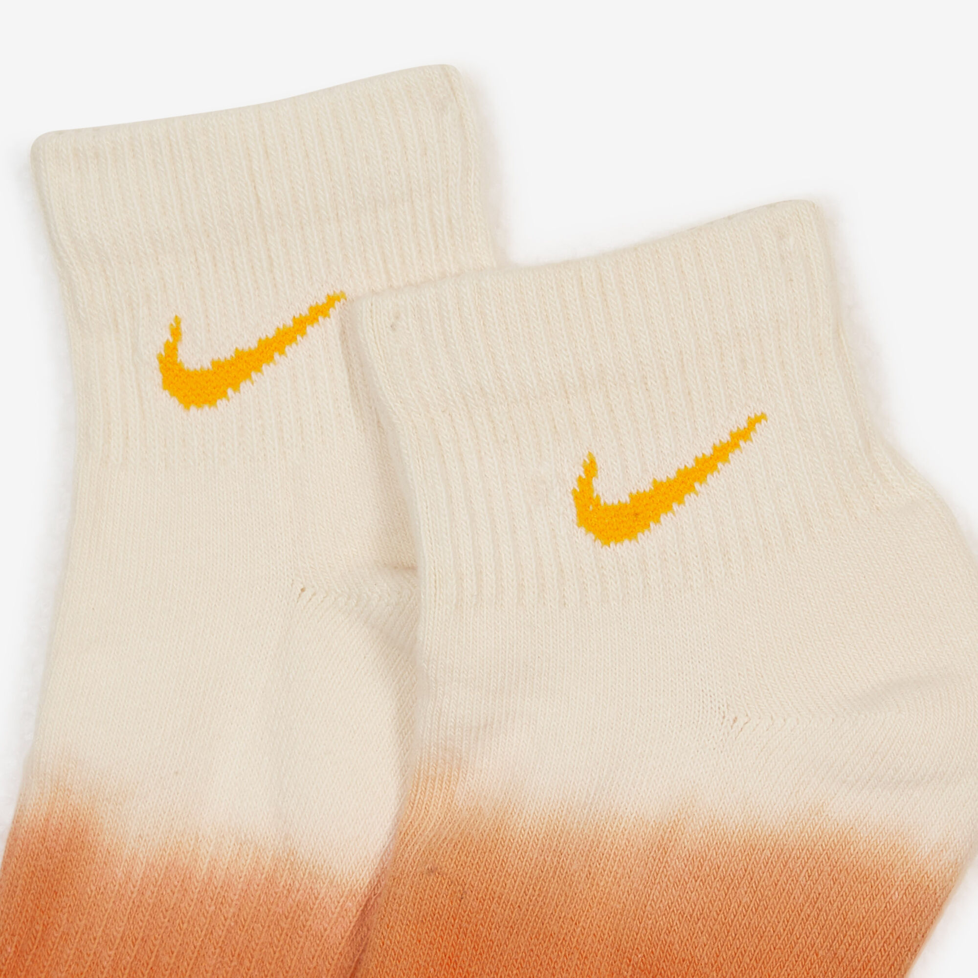 NIKE CHAUSSETTES X2 ANKLE TYE DYE ORANGE BLANC CHAUSSETTE HOMME Courir.be