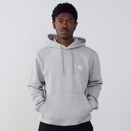ADIDAS ORIGINALS HOODIE ESSENTIAL TREFOIL GRIS/BLANC HEREN