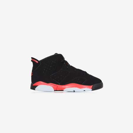 JORDAN AIR JORDAN 6 NOIR/ROUGE BABY