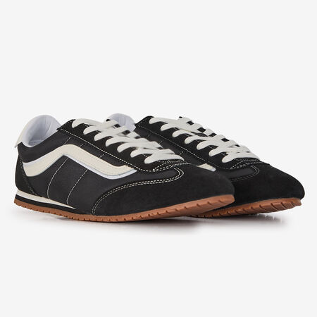 VANS SUPER LOWPRO ZWART/WIT HEREN