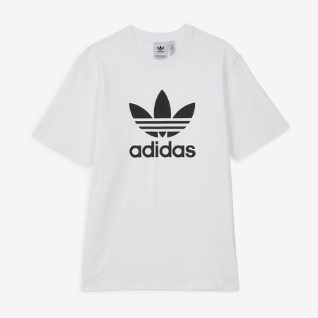 ADIDAS ORIGINALS TEE SHIRT TREFOIL WIT HEREN