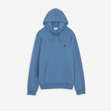 HOODIE CLASSIC LOGO SL : BLEU/VERT