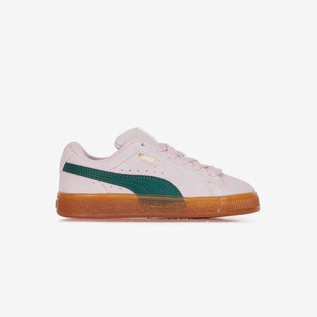 PUMA suede SUEDE XL ROSE/VERT CADET