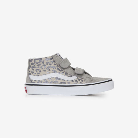 VANS SK8-MID LEOPARD V BEIGE/ARGENT KIND