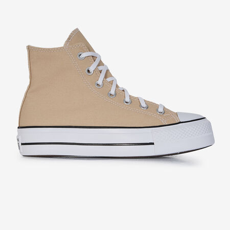 CONVERSE CHUCK TAYLOR ALL STAR LIFT HI BEIGE DAMES