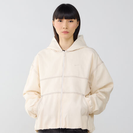 NIKE JACKET FZ STREET WORKWEAR BEIGE FEMME