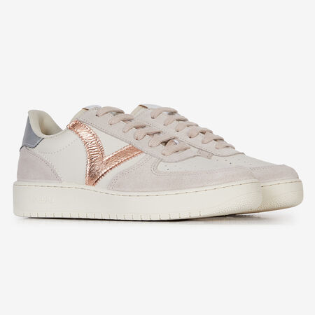 VICTORIA MADRID BLANC/ROSE FEMME