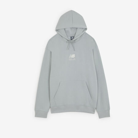 HOODIE BOSTON LOGO : VERT/BEIGE