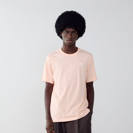 TEE SHIRT CLUB : ROSE/BLANC