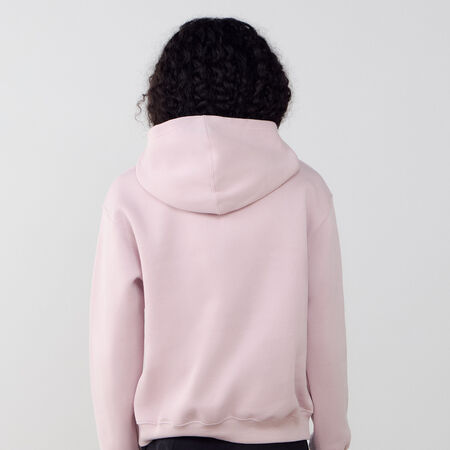 JORDAN HOODIE OVERSIZE BROOKLYN ROSE/BLANC FEMME