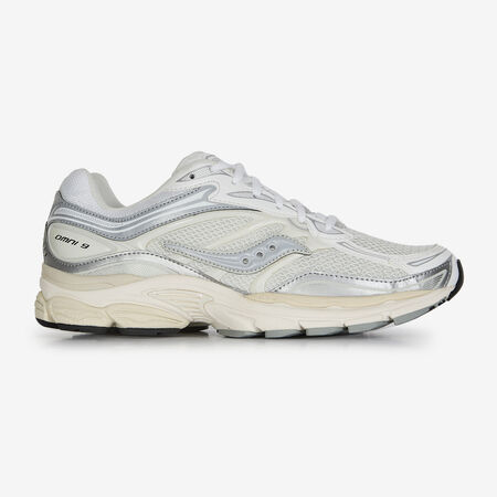 SAUCONY PROGRID OMNI 9 SUEDE BLANC/ARGENT HEREN