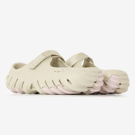 CROCS ECHO MARY JANE CLOG GRIS DAMES