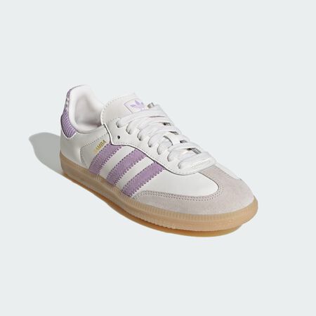 ADIDAS ORIGINALS samba SAMBA OG KNIT BLANC/LILAS JUNIOR