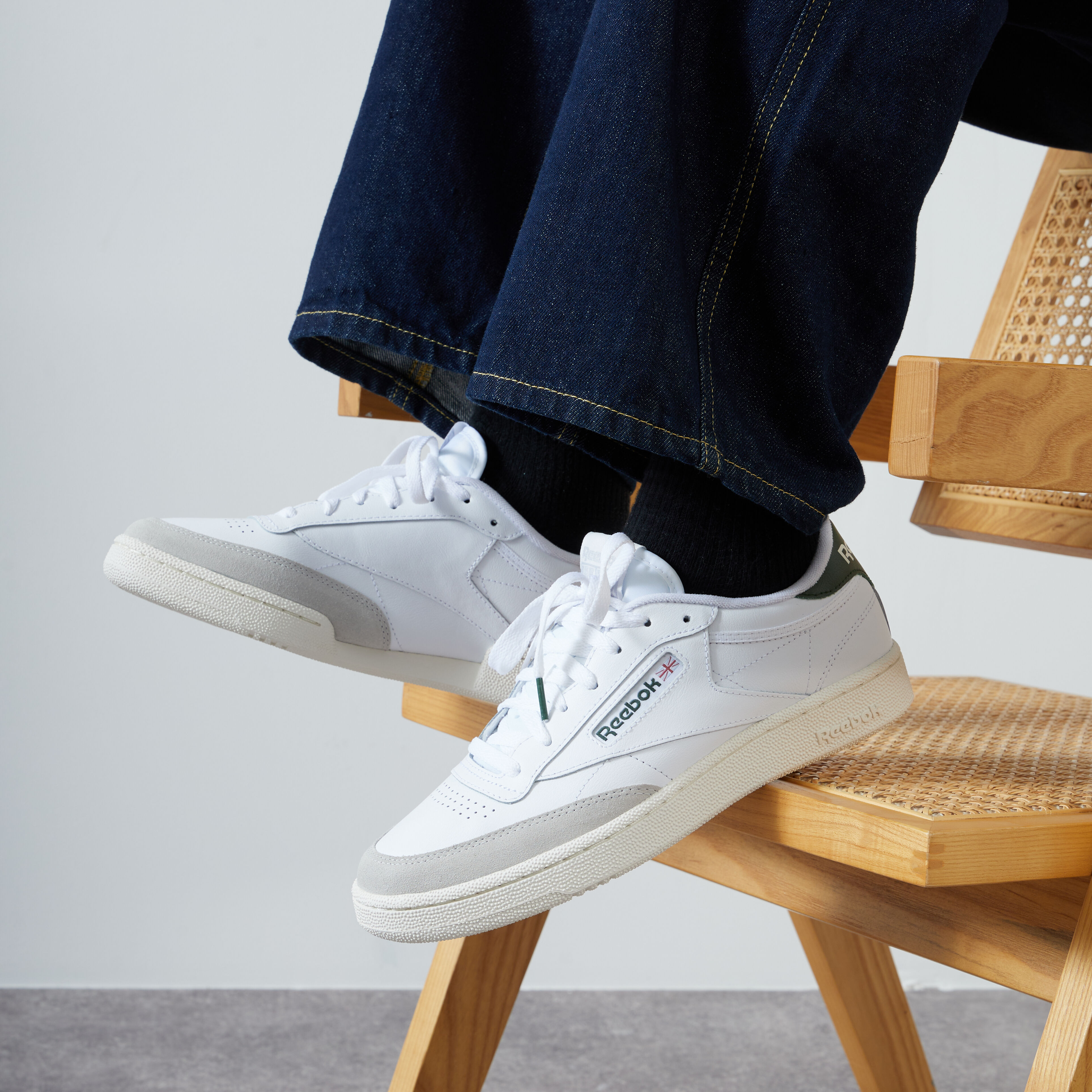 Reebok club c 85 enfant kaki discount