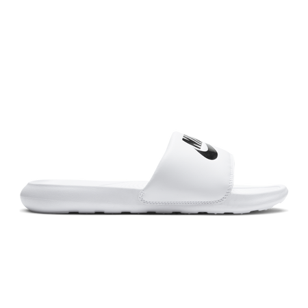 NIKE victori one VICTORI ONE SLIDE BLANC/NOIR FEMME