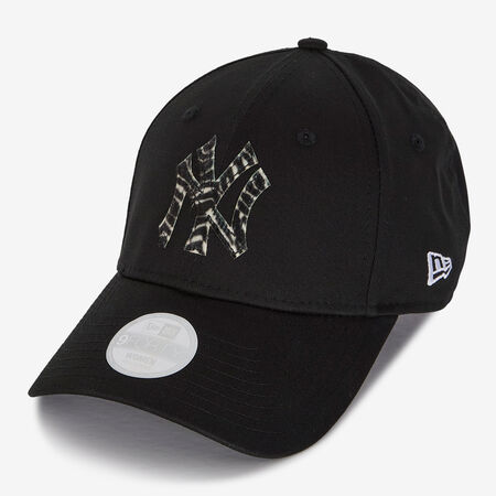 9FORTY WOMEN NY ZEBRA LOGO : NOIR/BLANC
