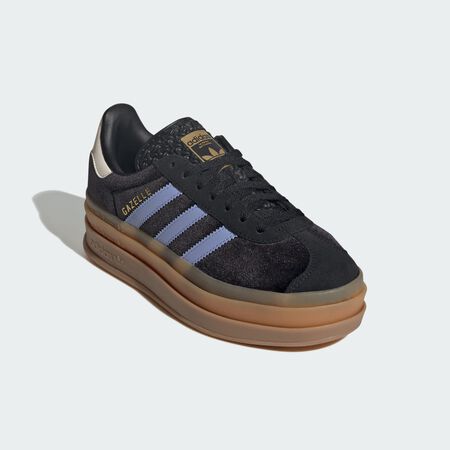 ADIDAS ORIGINALS gazelle GAZELLE BOLD VELVET NOIR/BLEU JUNIOR