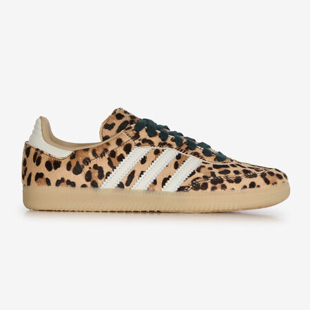 ADIDAS ORIGINALS samba SAMBA LEOPARD MARRON/NOIR DAMES