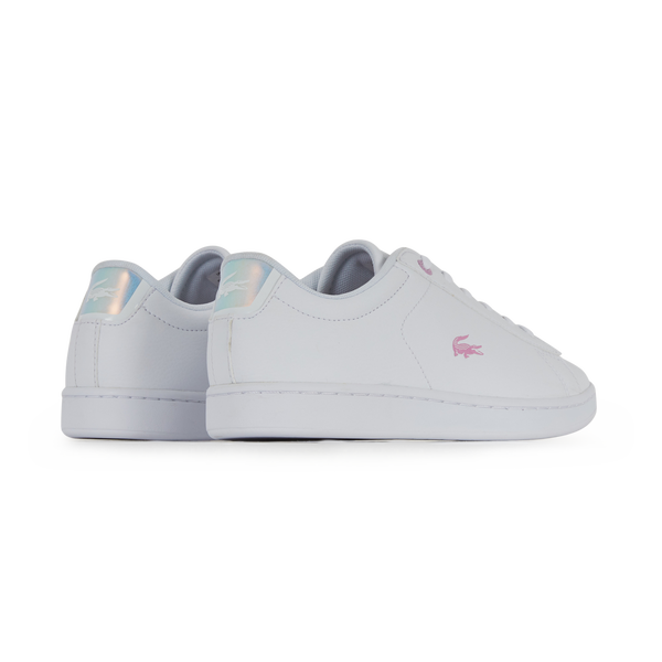 Lacoste carnaby evo sales blanche et or