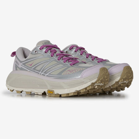 HOKA MAFATE SPEED 2 ARGENT/ROSE FEMME