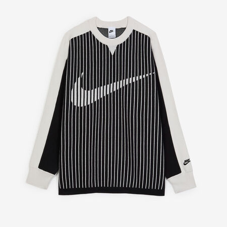 NIKE SWEAT CLUB JERSEY NOIR/ECRU HEREN