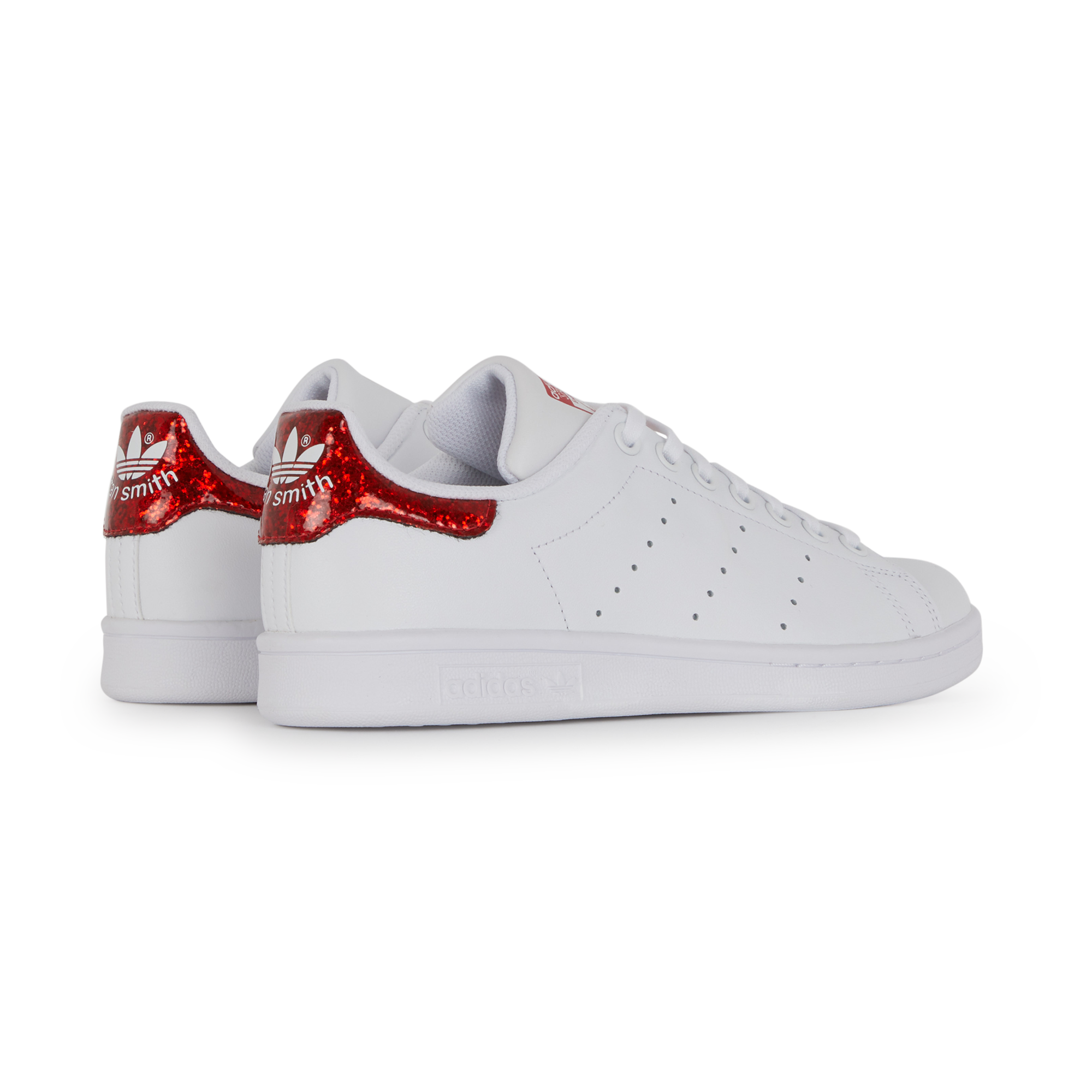 stan smith junior rouge