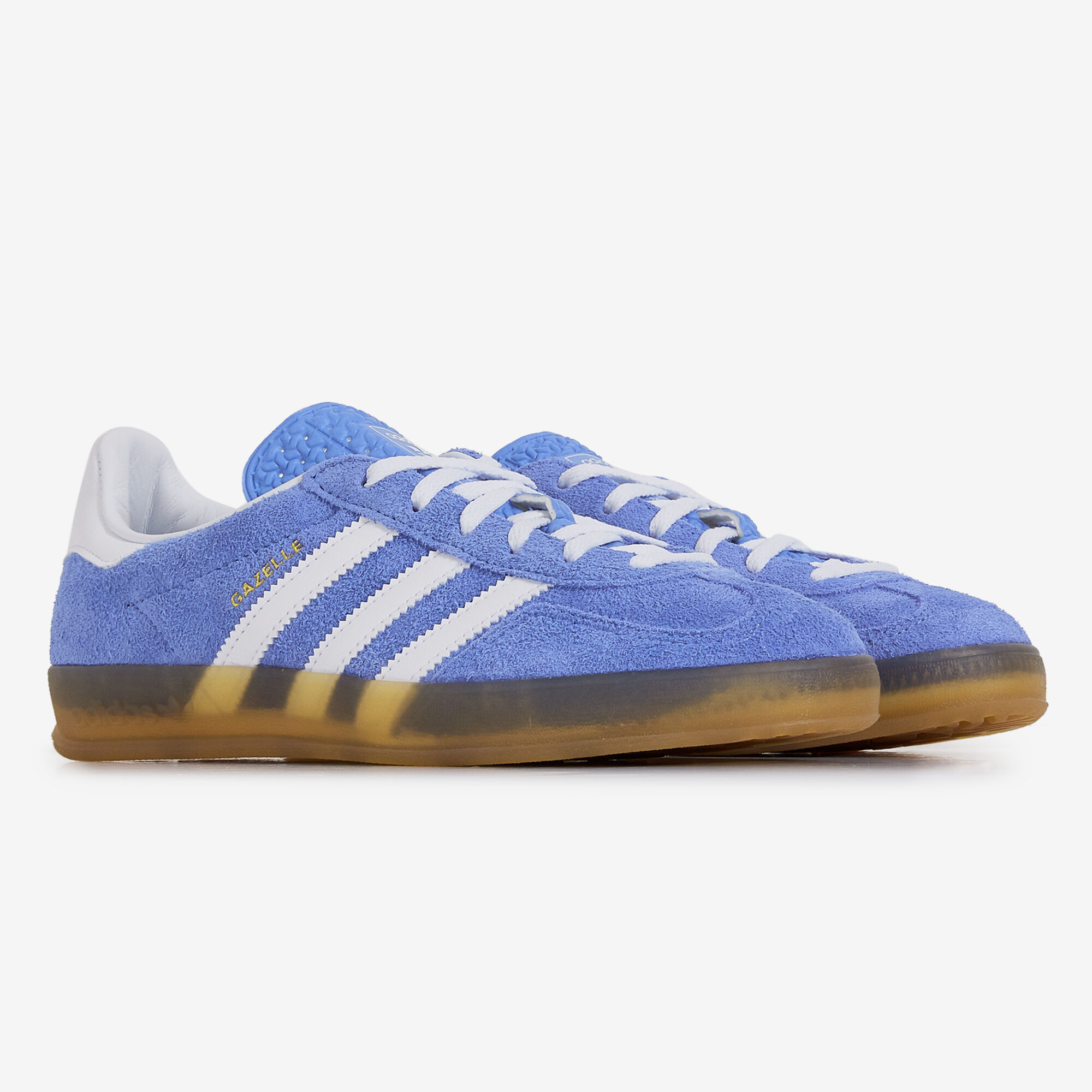 ADIDAS ORIGINALS GAZELLE INDOOR BLEU SNEAKERS FEMME Courir.be