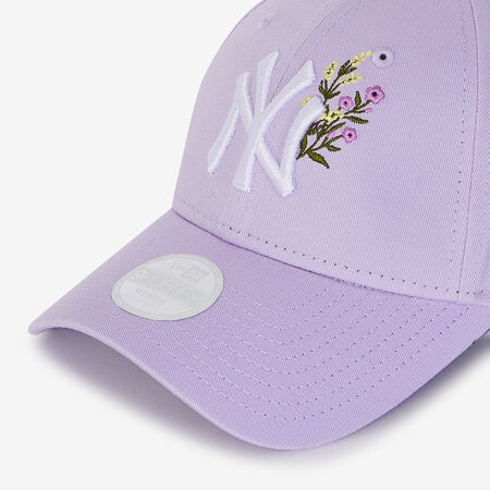 NEW ERA 9FORTY WOMEN NY FLORAL EMBROIDERY LILAS/BLANC FEMME