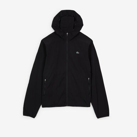 LACOSTE JACKET WINDRUNNER NOIR HOMME